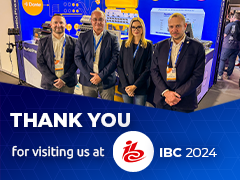 Thank you for visiting us at IBC 2024