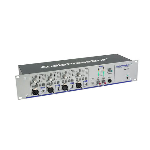 AudioPressBox APB-400 R, Active, Fixed installaion, Audio Splitter, 4 Line/MIC inputs, 4 Line/MIC outputs