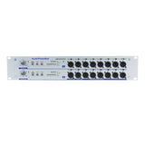 Pressesplitter APB-D216 R-D, Active, Fixed installation, Audio Splitter, 2 Line/Dante inputs, 16 Line/MIC outputs